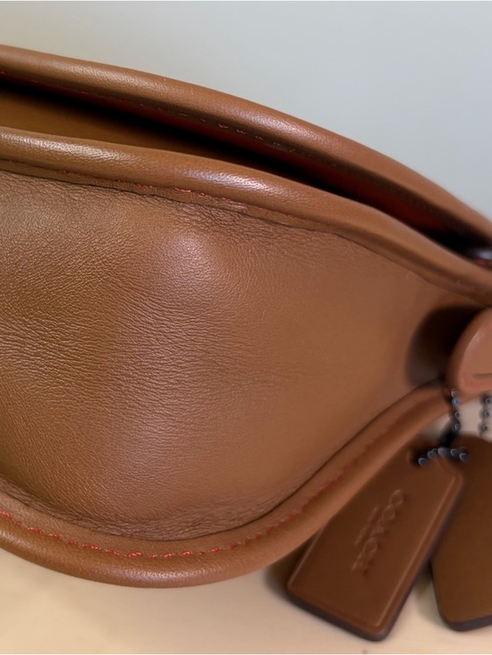 Coach Saddle Bag 18 Leather Crossbody 57731 EUC - Picture 15 of 16